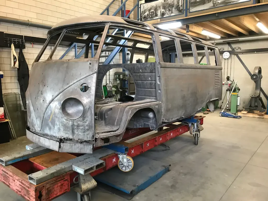 plaatwerk restauratie - project volkswagen